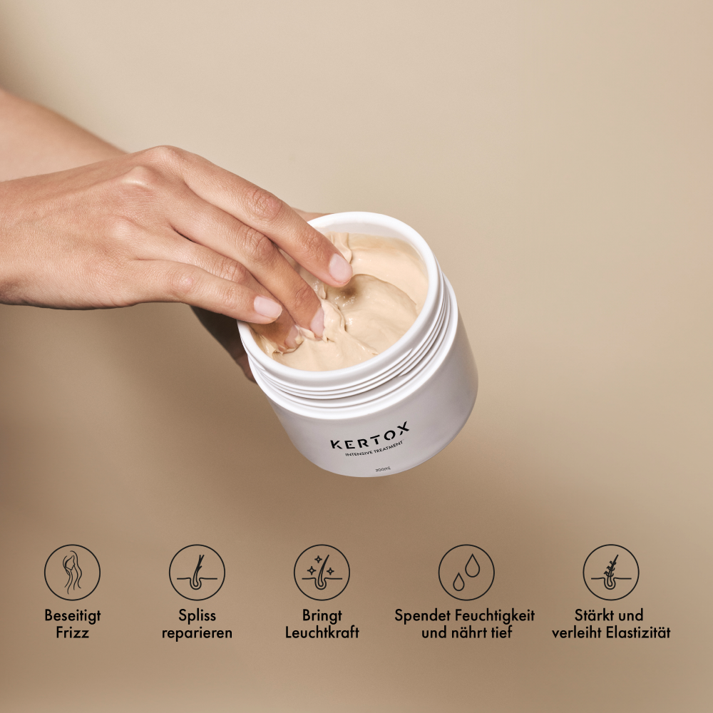 Haar-Botox-Routine